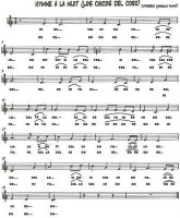 Partitura per a cor de nens